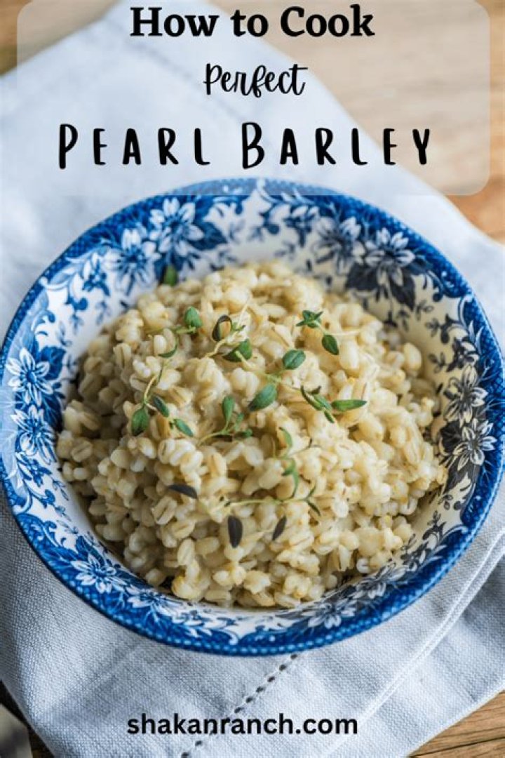 Are pearl barley low carb?