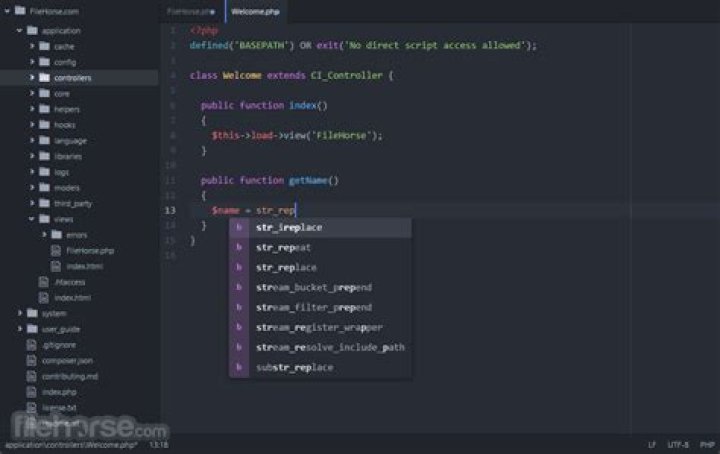 Atom screenshot