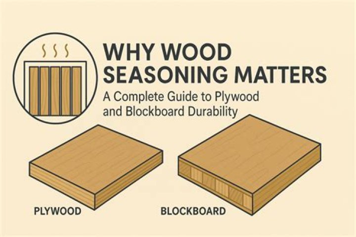 By seasoning of wood?