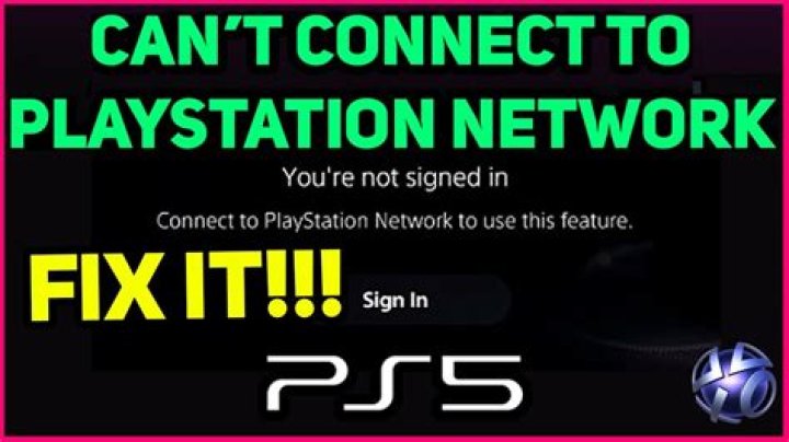 Can't connect to playstation network?
