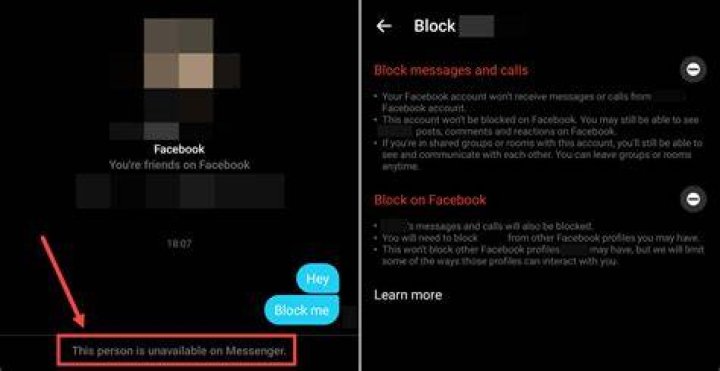 Can you block on messenger without unfriending?