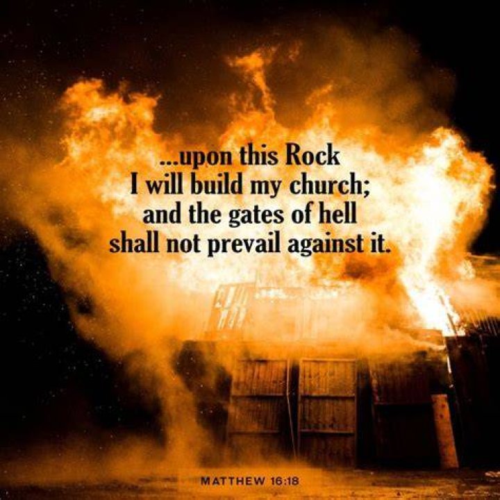 Can you not prevail against the church?