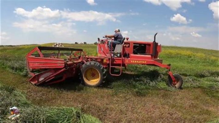Can you use a swather to cut hay?