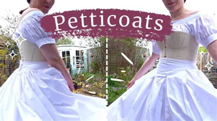 Can you wear a petticoat by itself?