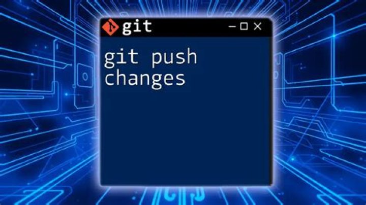 Checked option for: Push changes immediately to origin