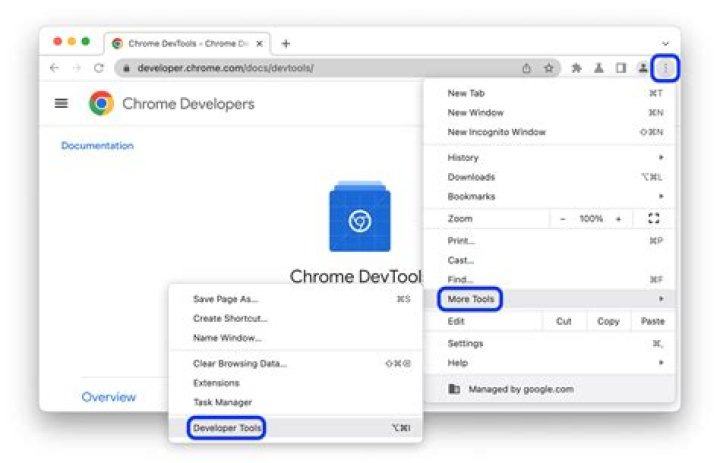 Chrome DevTools with error log