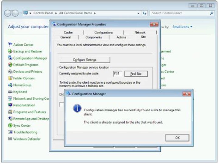 Config same image