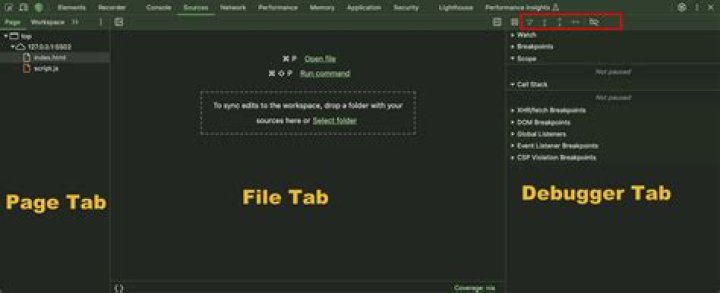 Debugger Tab