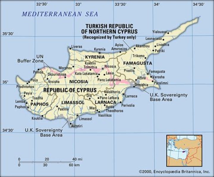 Did cyprus used to be part of greece?