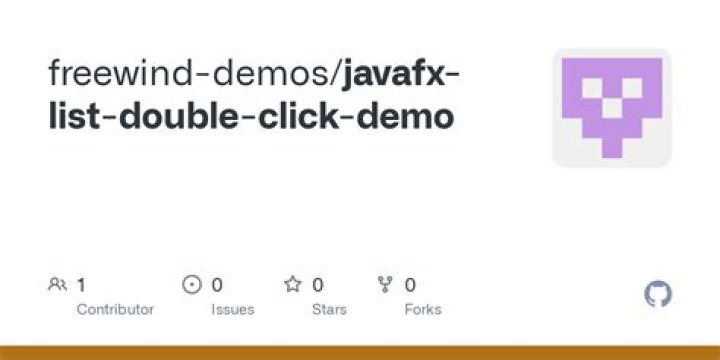 Double click demo