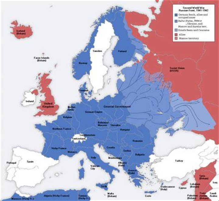 During ww2 which was an allied nation?