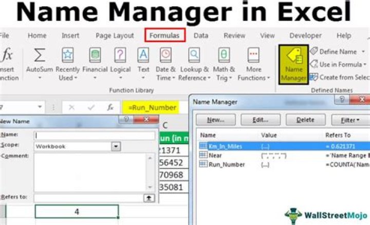 Excel Name Manager