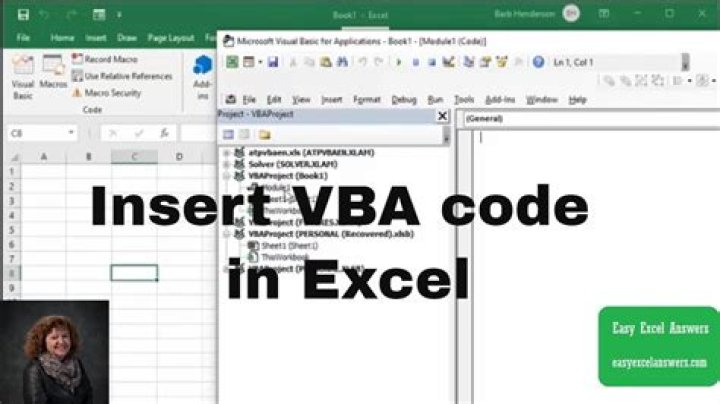 ![Excel VBA insert code module