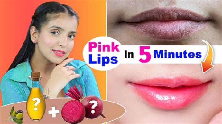 For rosy lips home remedies?
