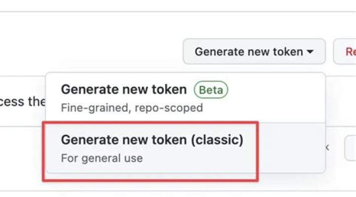 generate new token