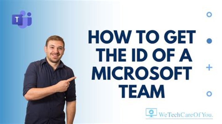 get the team ID