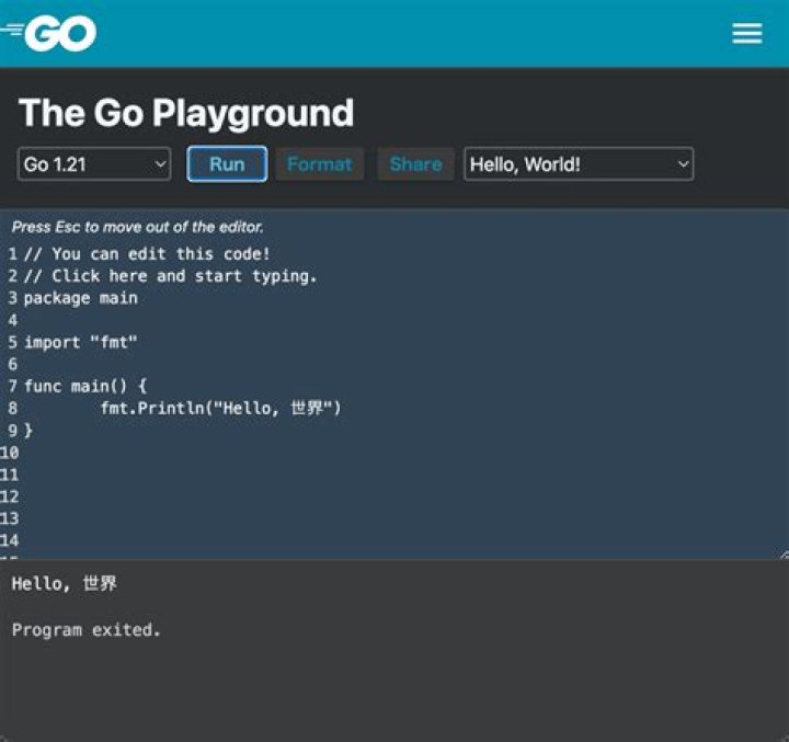Go Playground