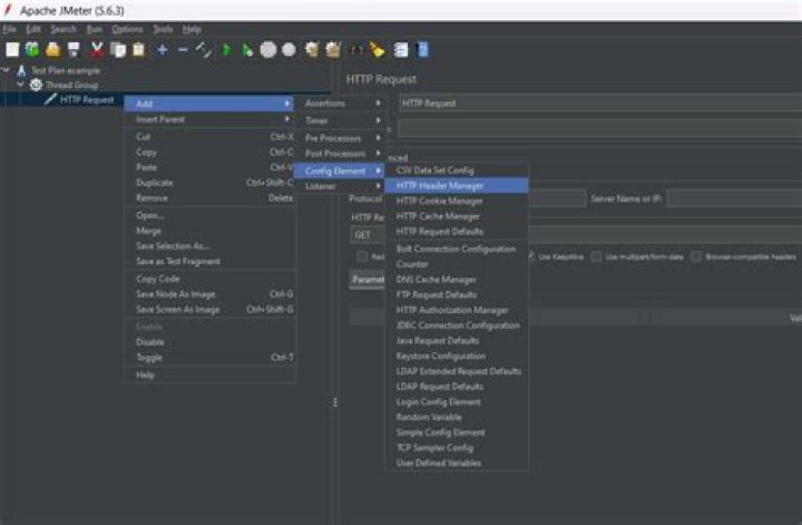 Header Manager