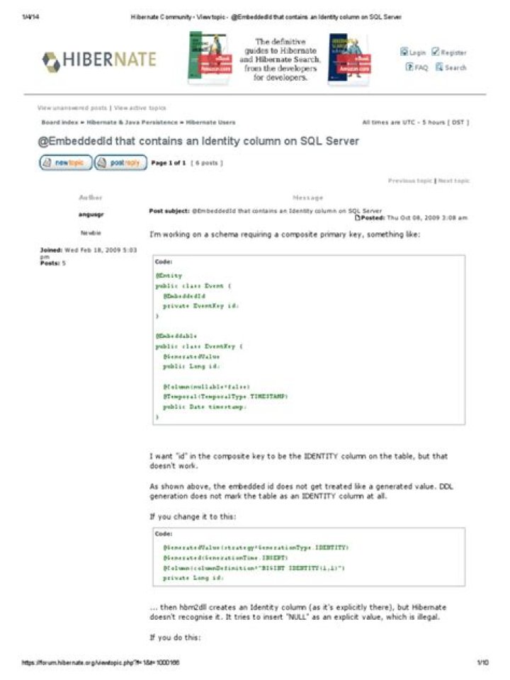 hibernate - how to JoinColumn an EmbeddedId