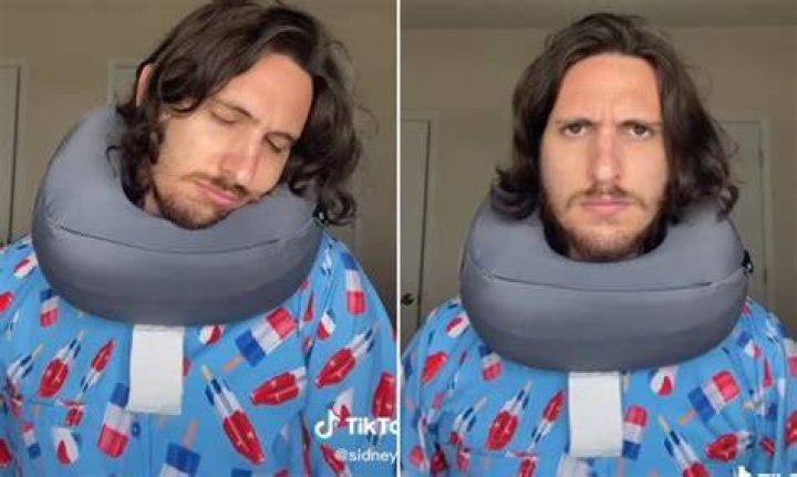 How are travel pillows supposed to be worn?
