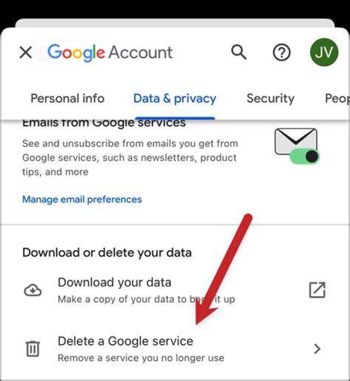 How delete mail gmail?