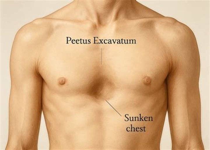 How does pectus excavatum go away?