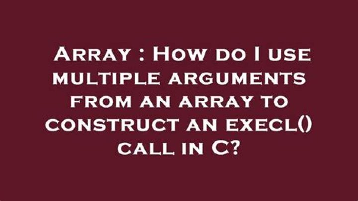 How to call execl() in C with the proper arguments?