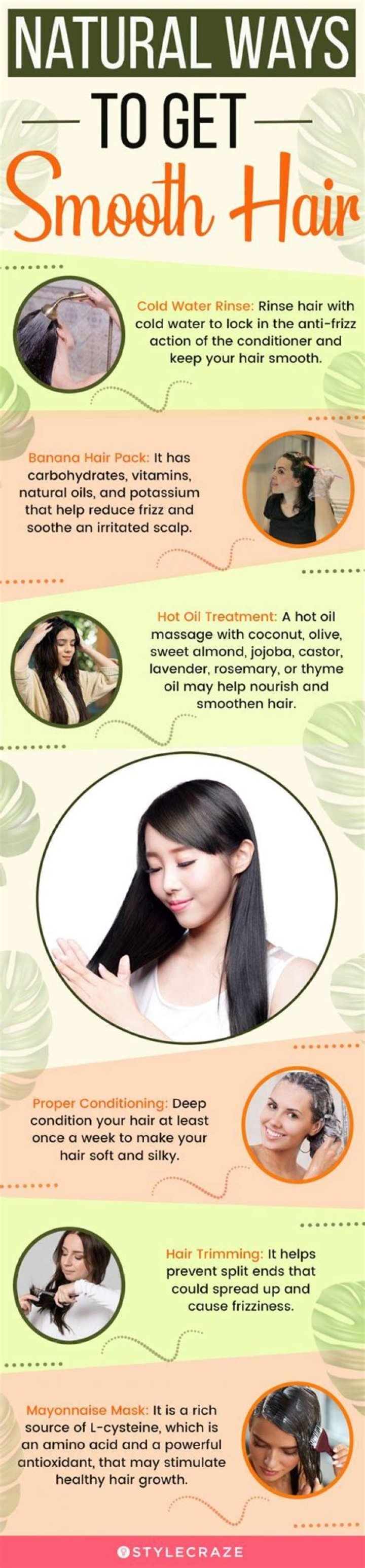 How to get smooth flowing hair?