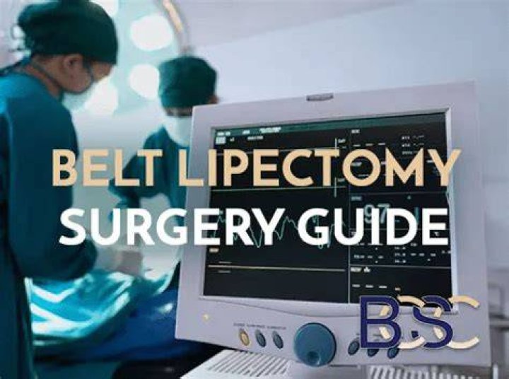 How to sleep after belt lipectomy?