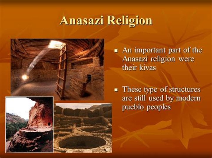 How were anasazi kivas constructed?