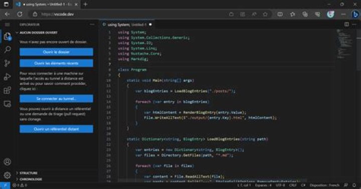 Image of Directory in VSCode