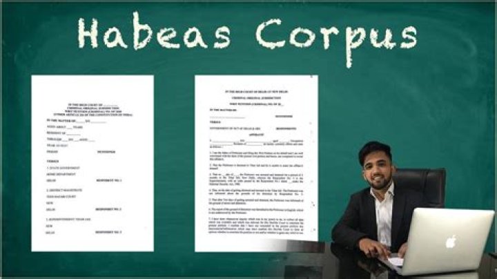 In a writ of habeas corpus what is the inmate contesting?