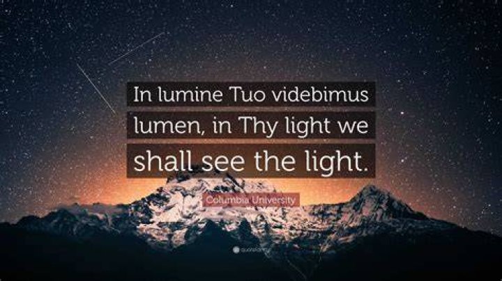 In lumine tuo videbimus lumen?