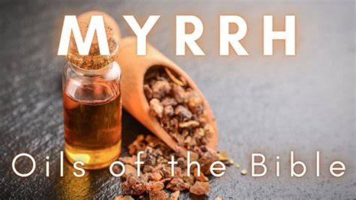 In the bible what is myrrh?