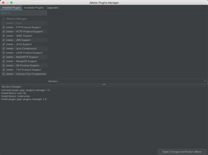 Install Plugin manager from Plugin Admin