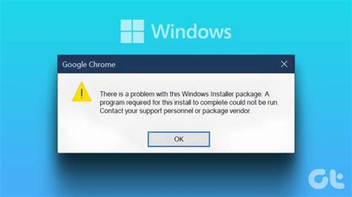 Installer Error