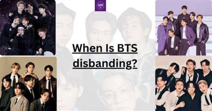 Is bts will disband in 2027?