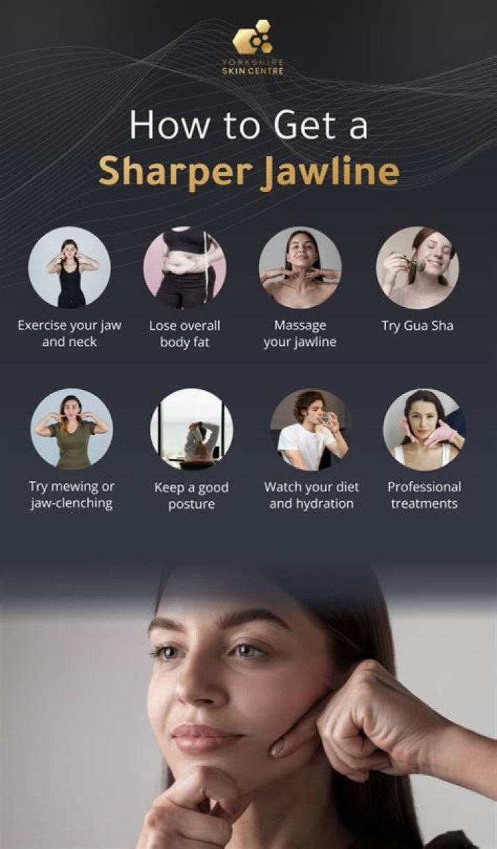 Is it possible to get a sharper jawline?