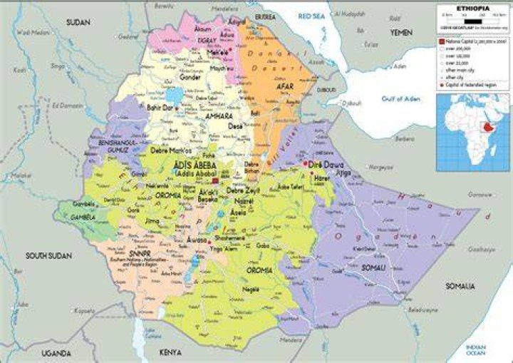 Is midian in ethiopia?