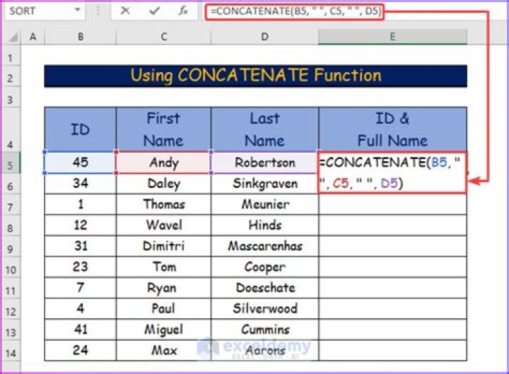 Is there a way to concatenate two arrays in Excel without VBA? [duplicate]