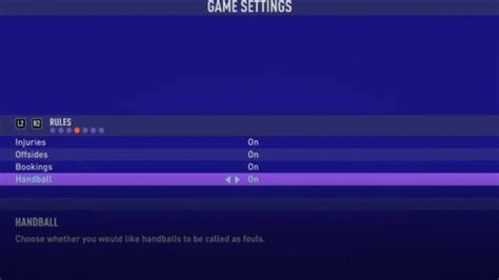 Is there handballs in fifa 21?