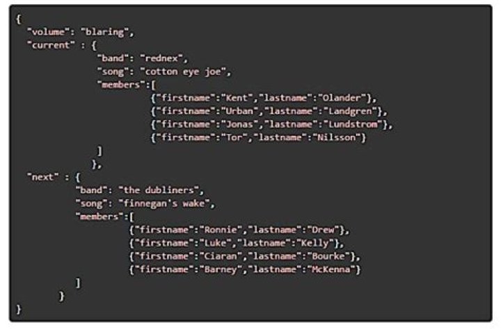 JSON File Structure