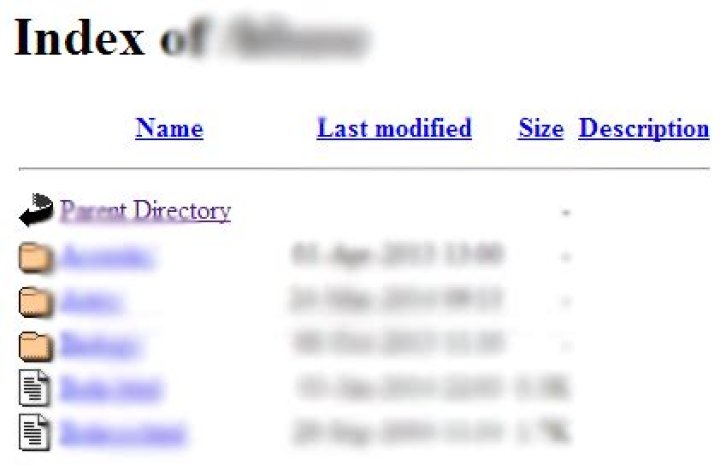 online HTTP directory