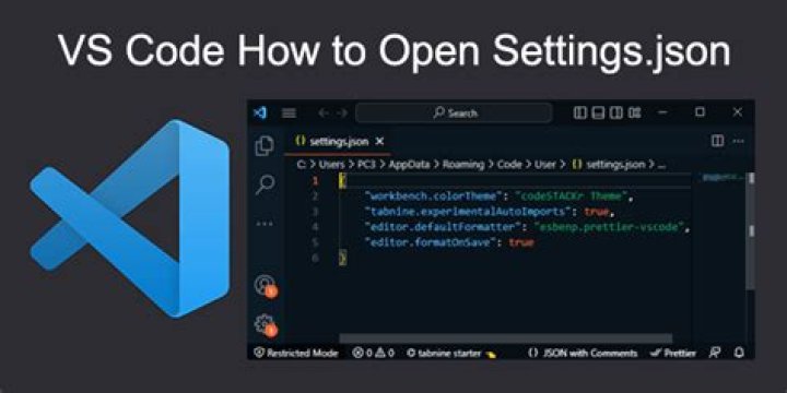 Open Vscode Settings