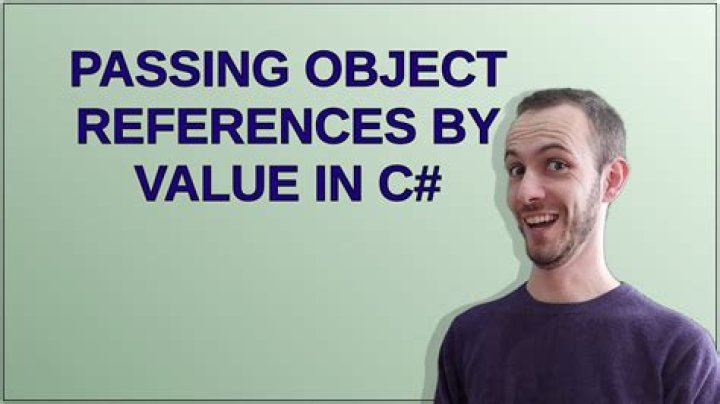 Passing Object references By Value