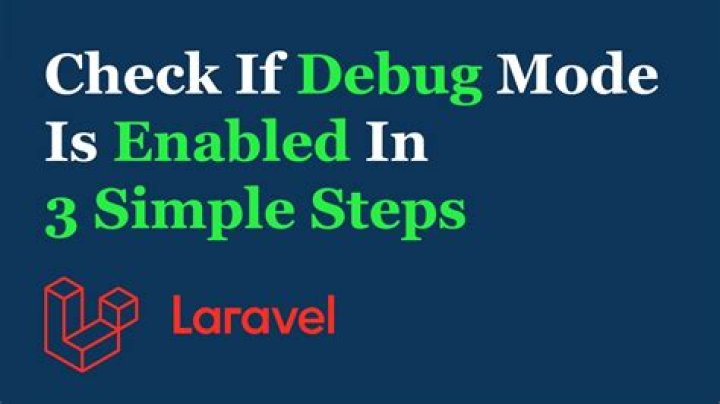 Please check debug mode in device