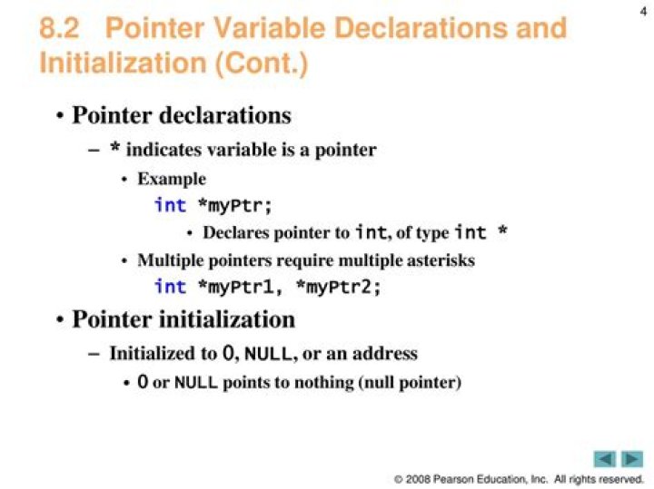 pointer to int