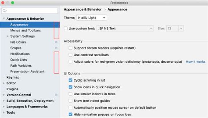 Pycharm Preferences