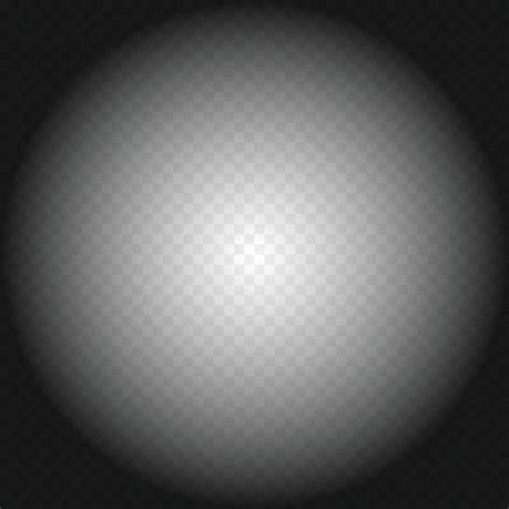 radial fade