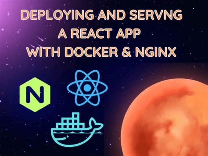 Running react with docker
